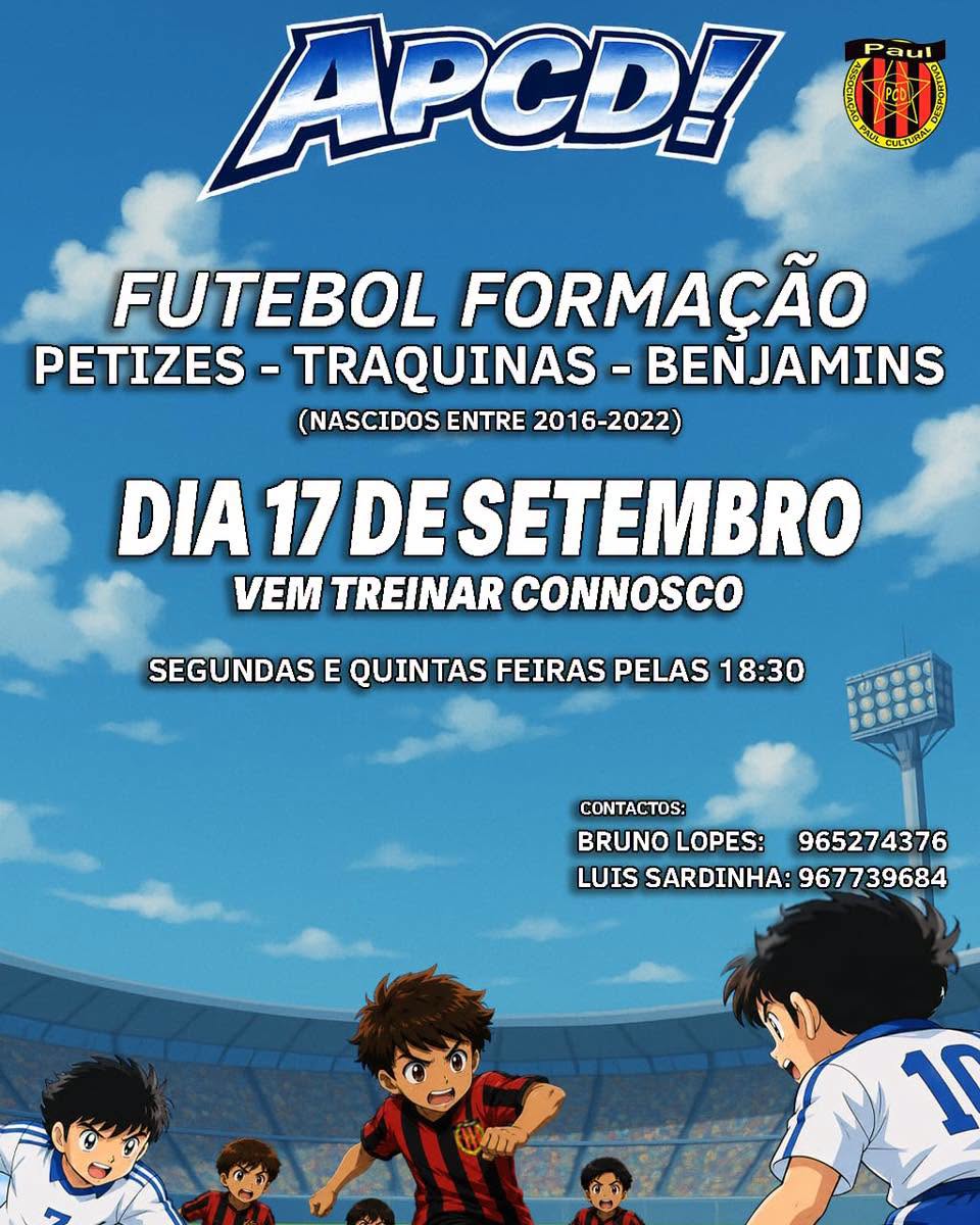 Futebol de Formação na APCD
