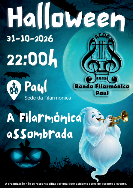 Halloween na Banda Filarmónica do Paul